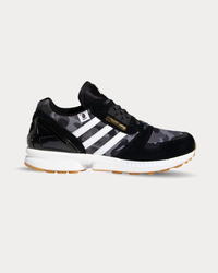adidas x BAPE - ZX 8000 BAPE® X UNDFTD Black Low Top Sneakers