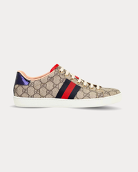 Gucci - Ace GG Supreme Brown Low Top Sneakers
