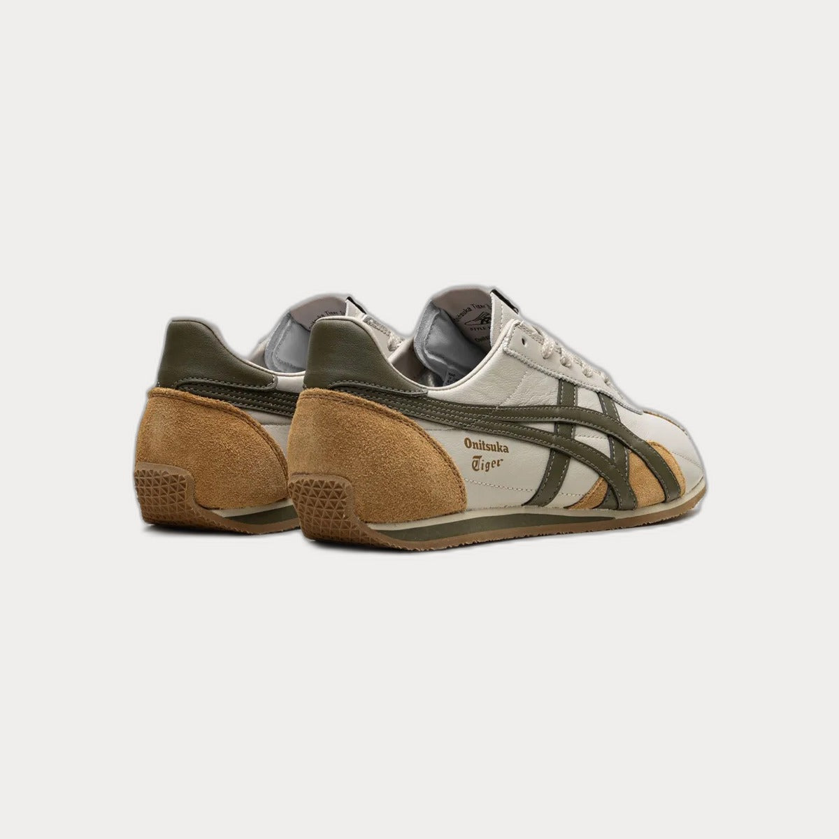 Onitsuka TigerRunspark Beige Olive Green Mustard Sneakers Neutrals