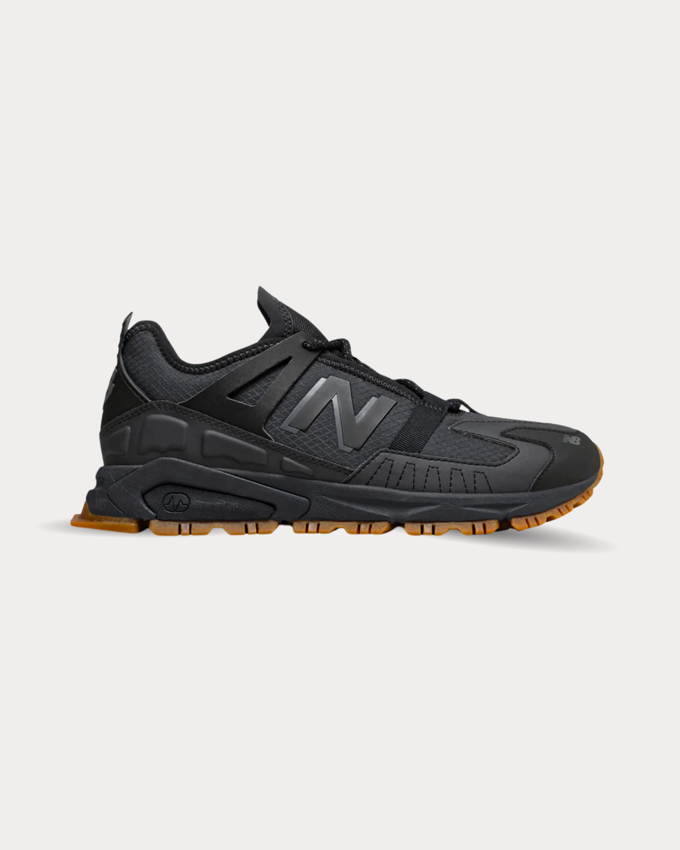 New Balance - XRCT Phantom Black Low Top Sneakers