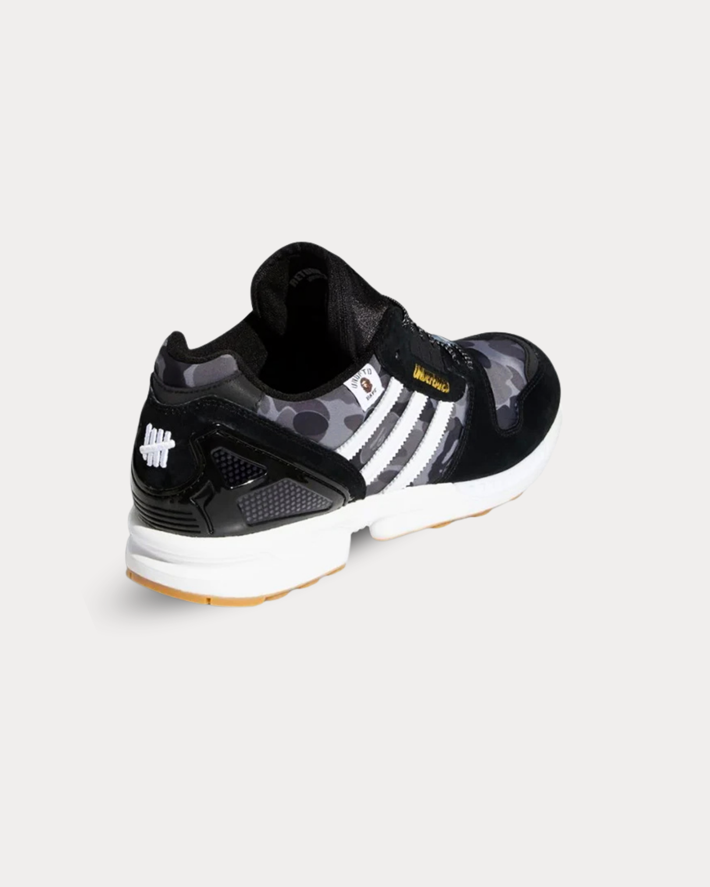 adidas x BAPE - ZX 8000 BAPE® X UNDFTD Black Low Top Sneakers