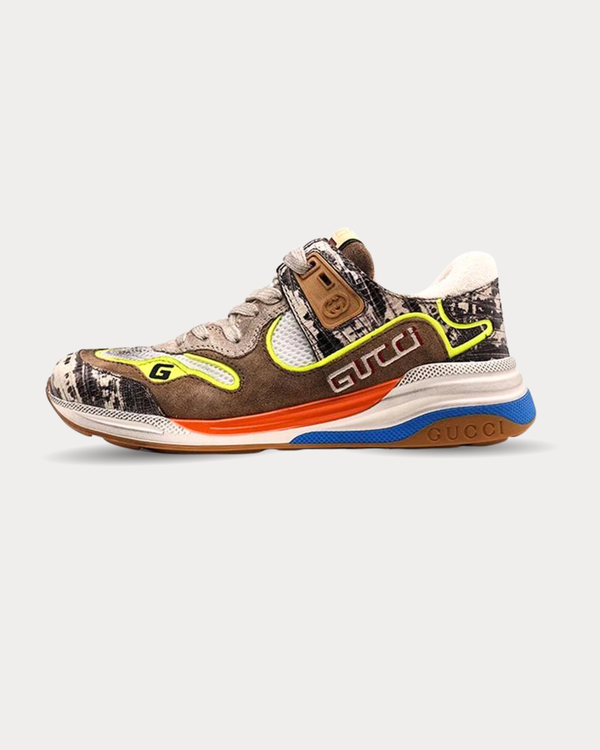 Gucci - Ultrapace leather Multi Low Top Sneakers