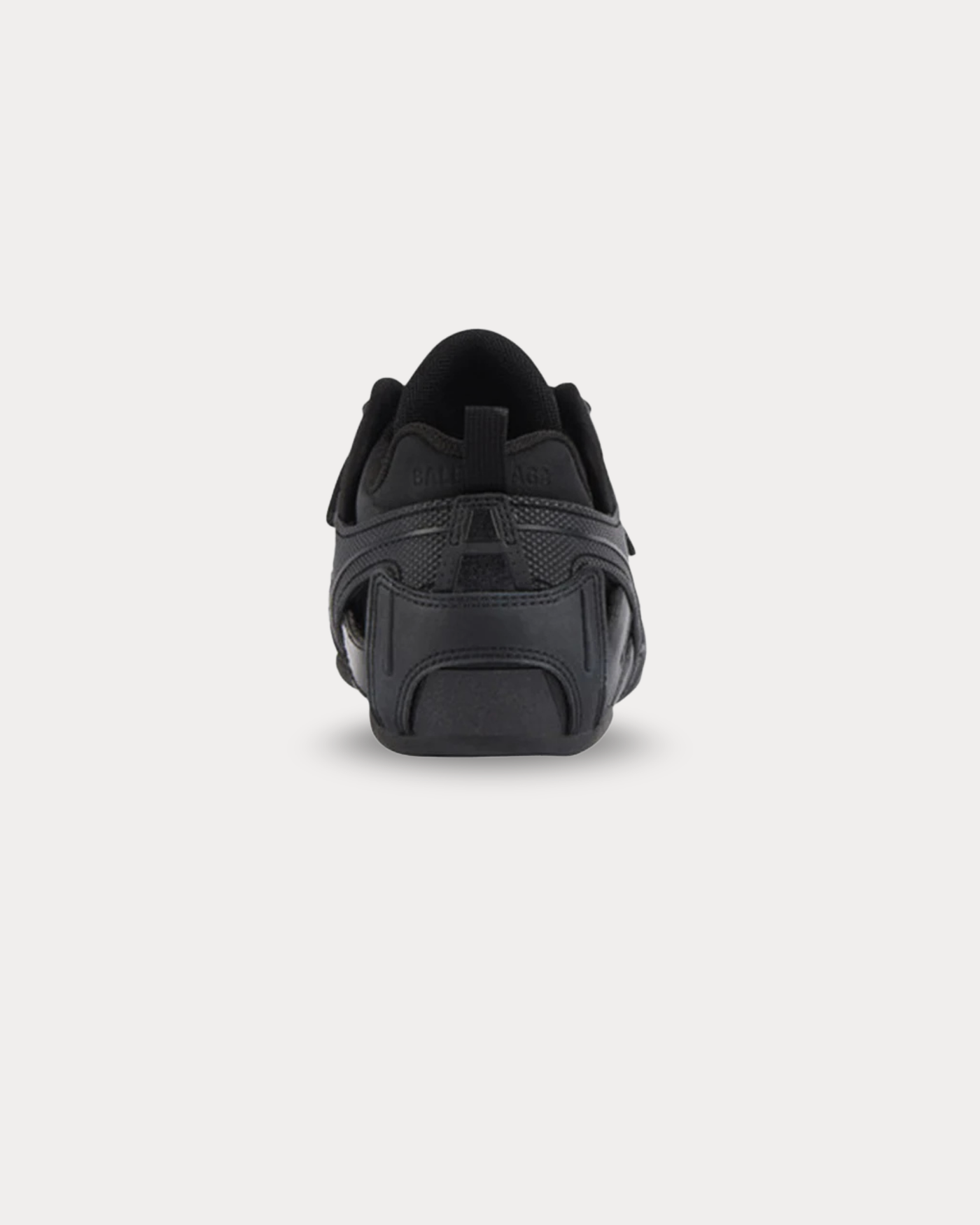 Balenciaga - Drive faux leather Black Low Top Sneakers
