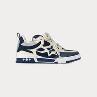 Skate Flower-Motif Sneakers White