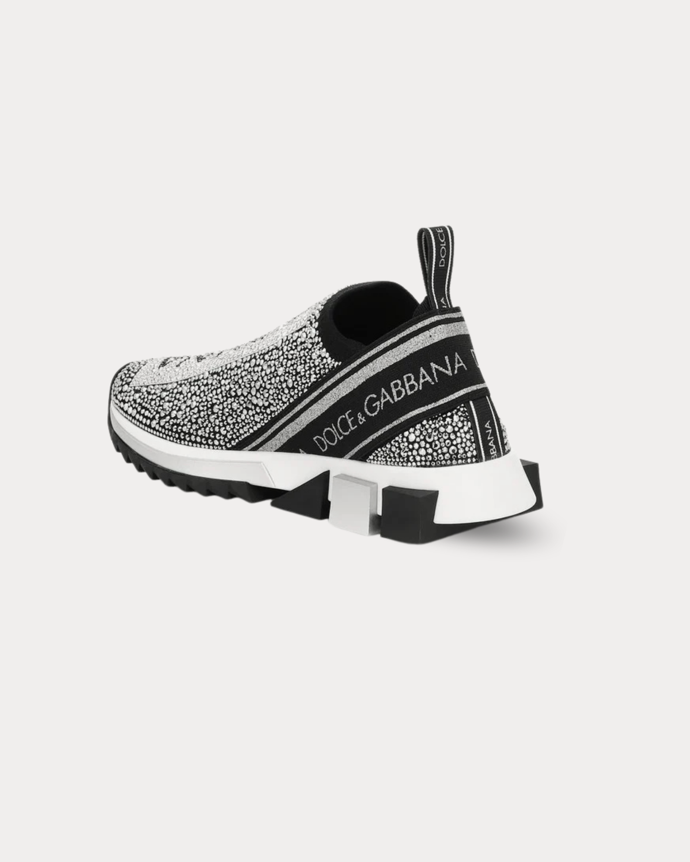 Dolce & Gabbana - Sorrento embellished Grey low top Sneakers