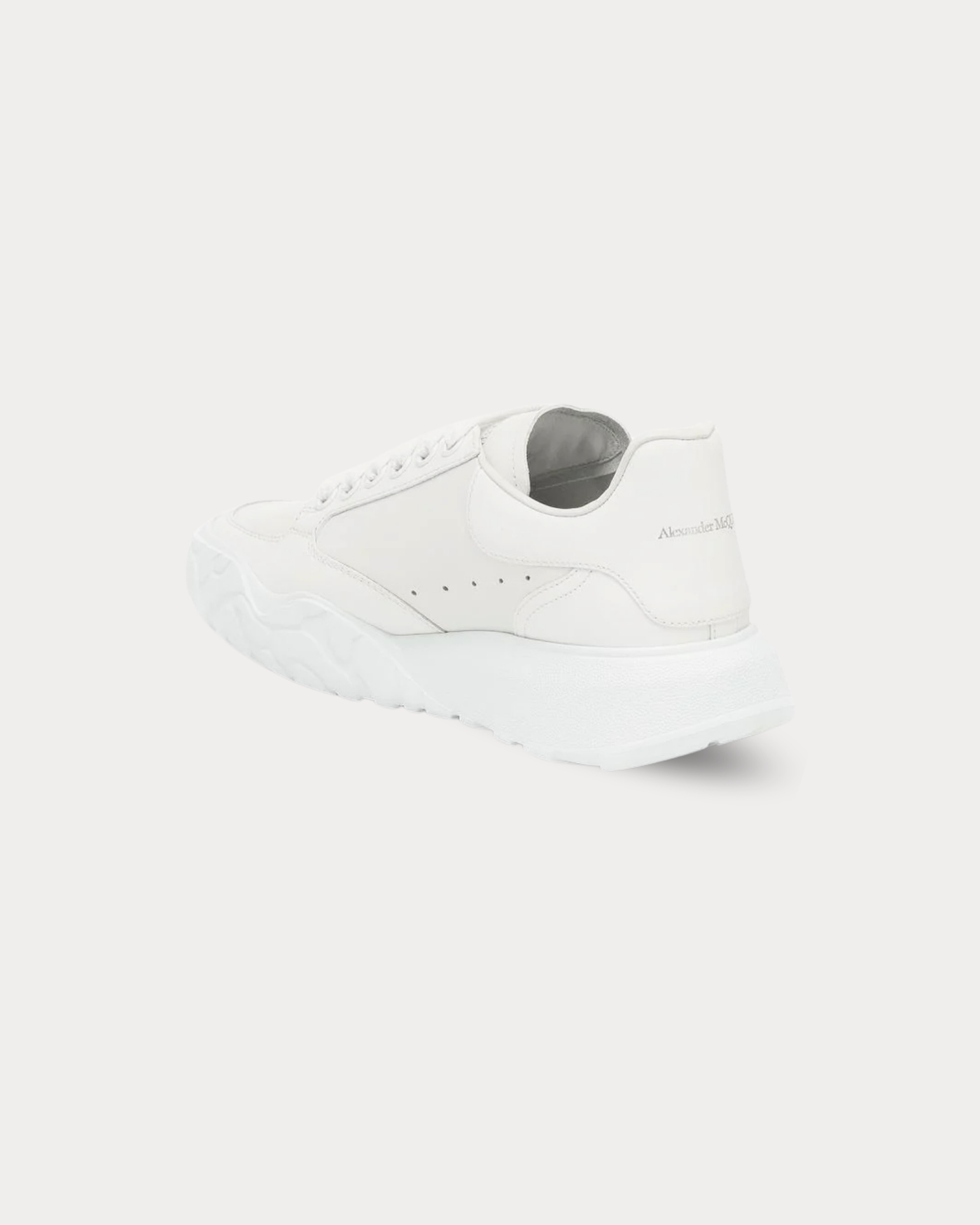McQueen - Court leather White Low Top Sneakers