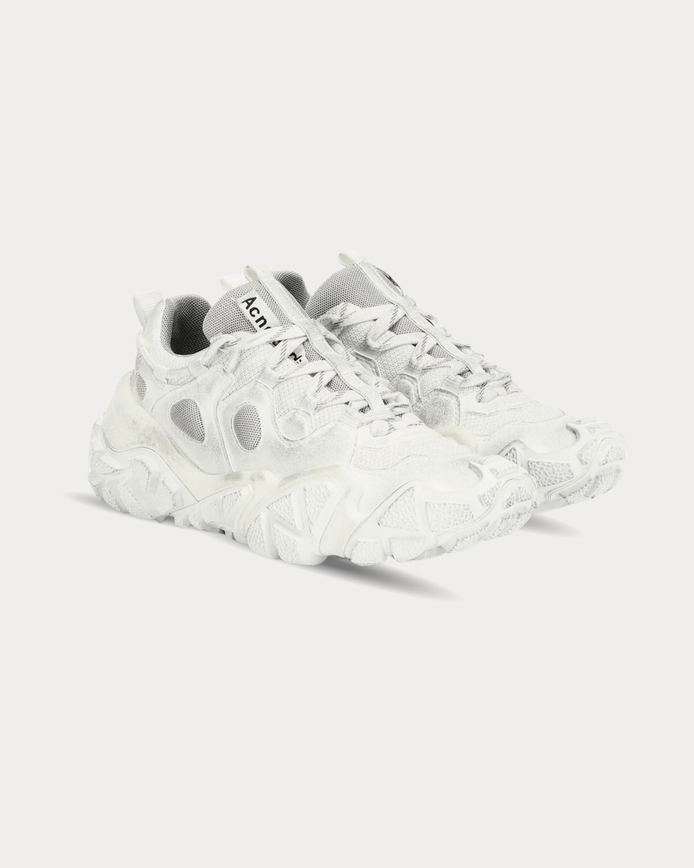 Acne Studios - Bolzter W Tumbled rubber Low Top Sneakers