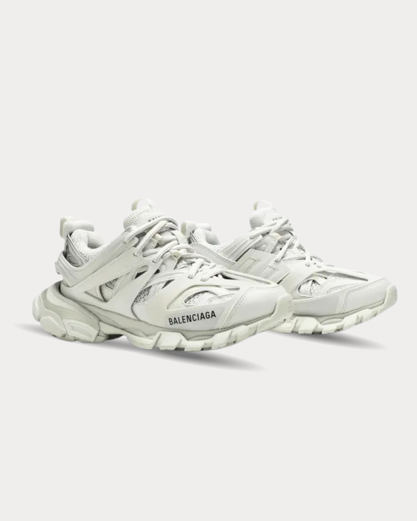 Balenciaga - Track White Low Top Sneakers