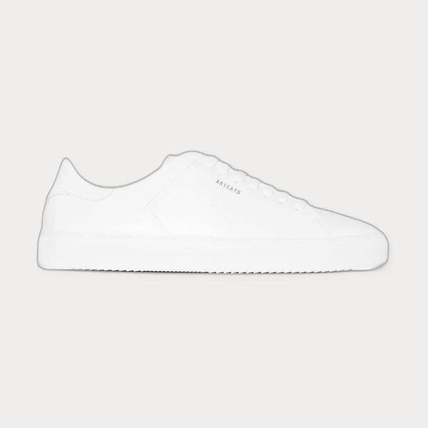 Axel ArigatoClean 90 Logo Round-Toe Sneakers White