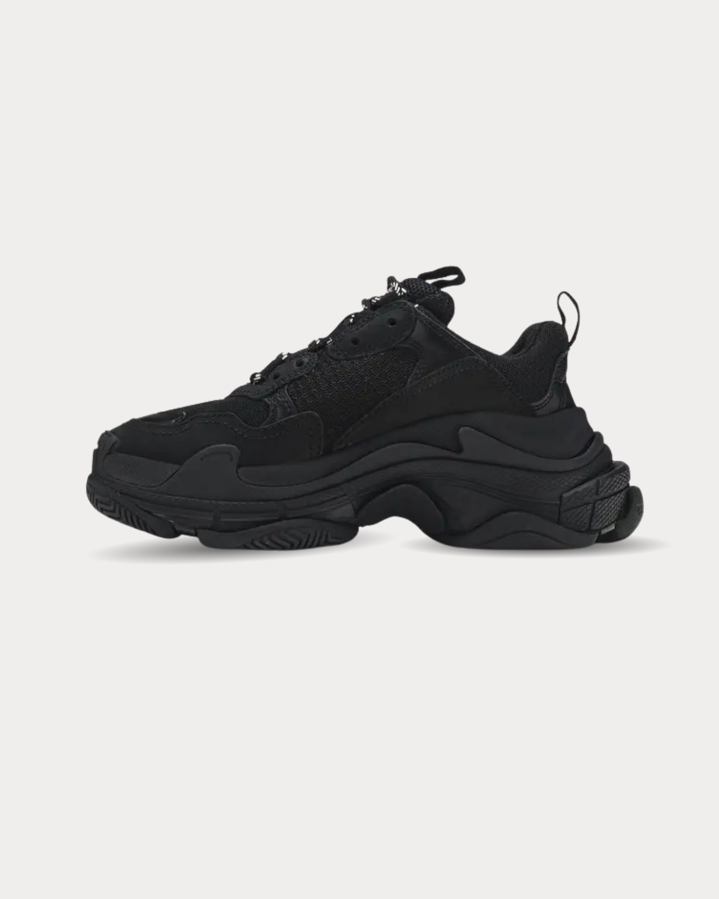 Balenciaga - Triple S Black Low Top Sneakers