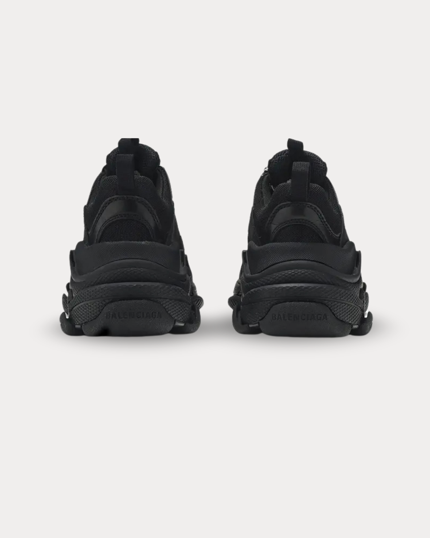 Balenciaga - Triple S Black Low Top Sneakers