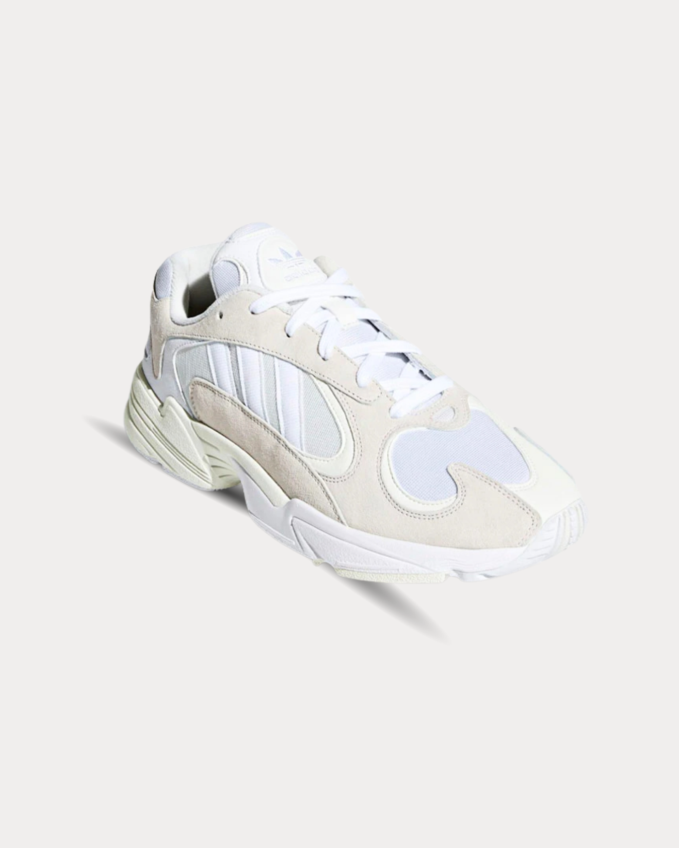 Adidas - Yung-1 suede White Low Top Sneakers