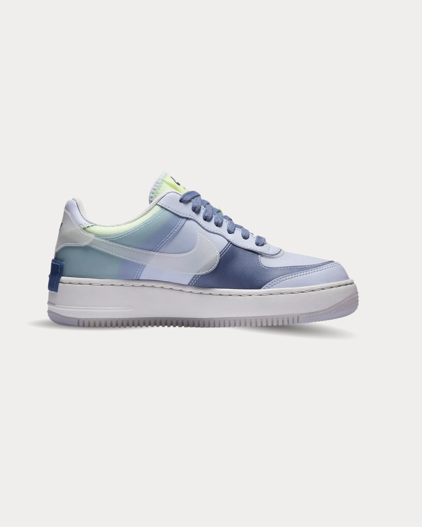 Nike - Air Force 1 Shadow SE Blue Low Top Sneakers