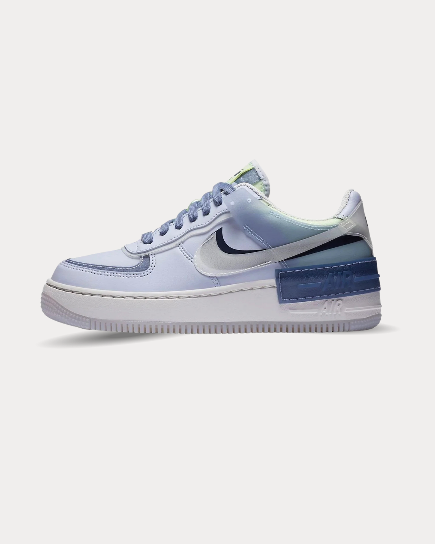 Nike - Air Force 1 Shadow SE Blue Low Top Sneakers