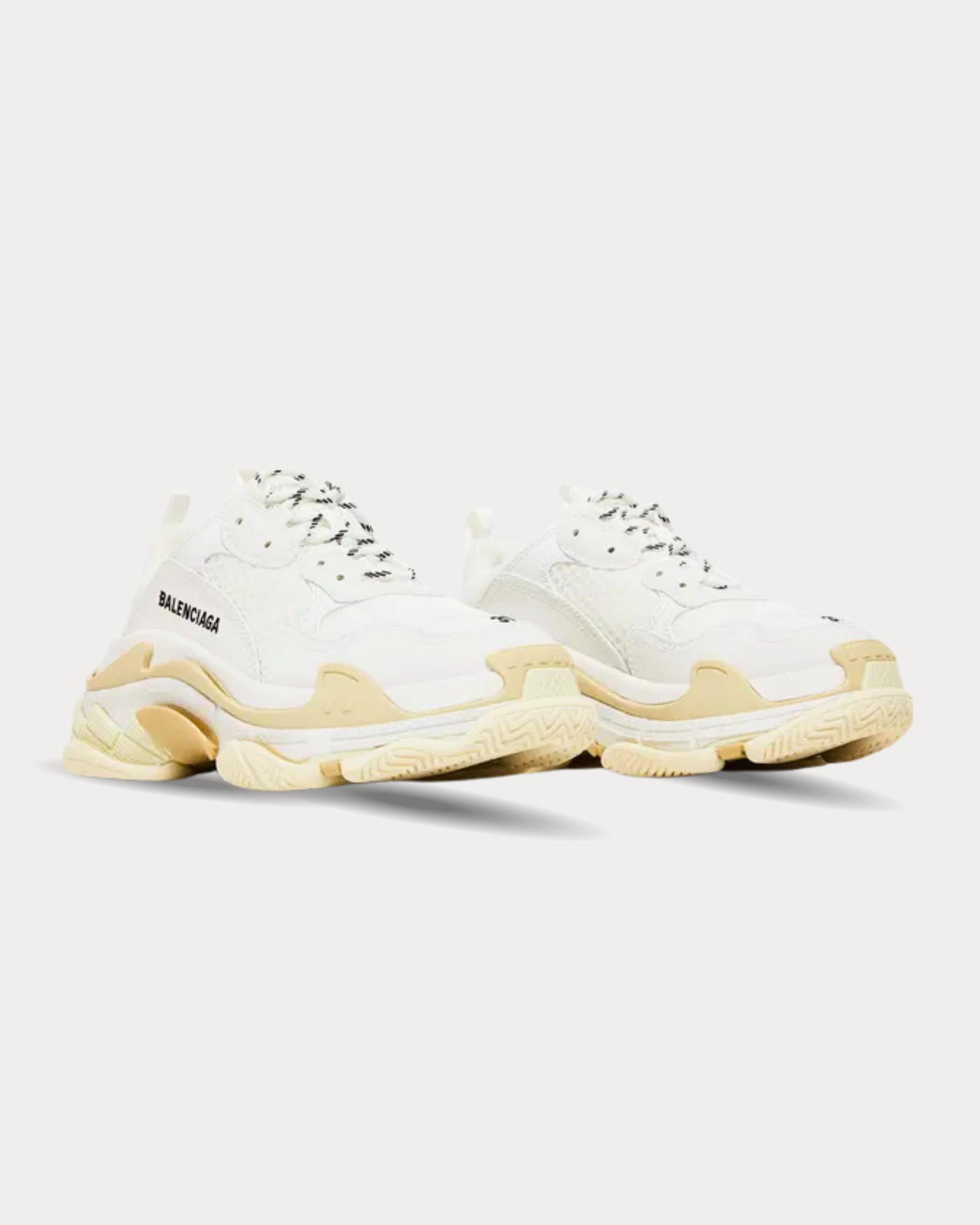 Balenciaga - Triple S Blanc Low Top Sneakers