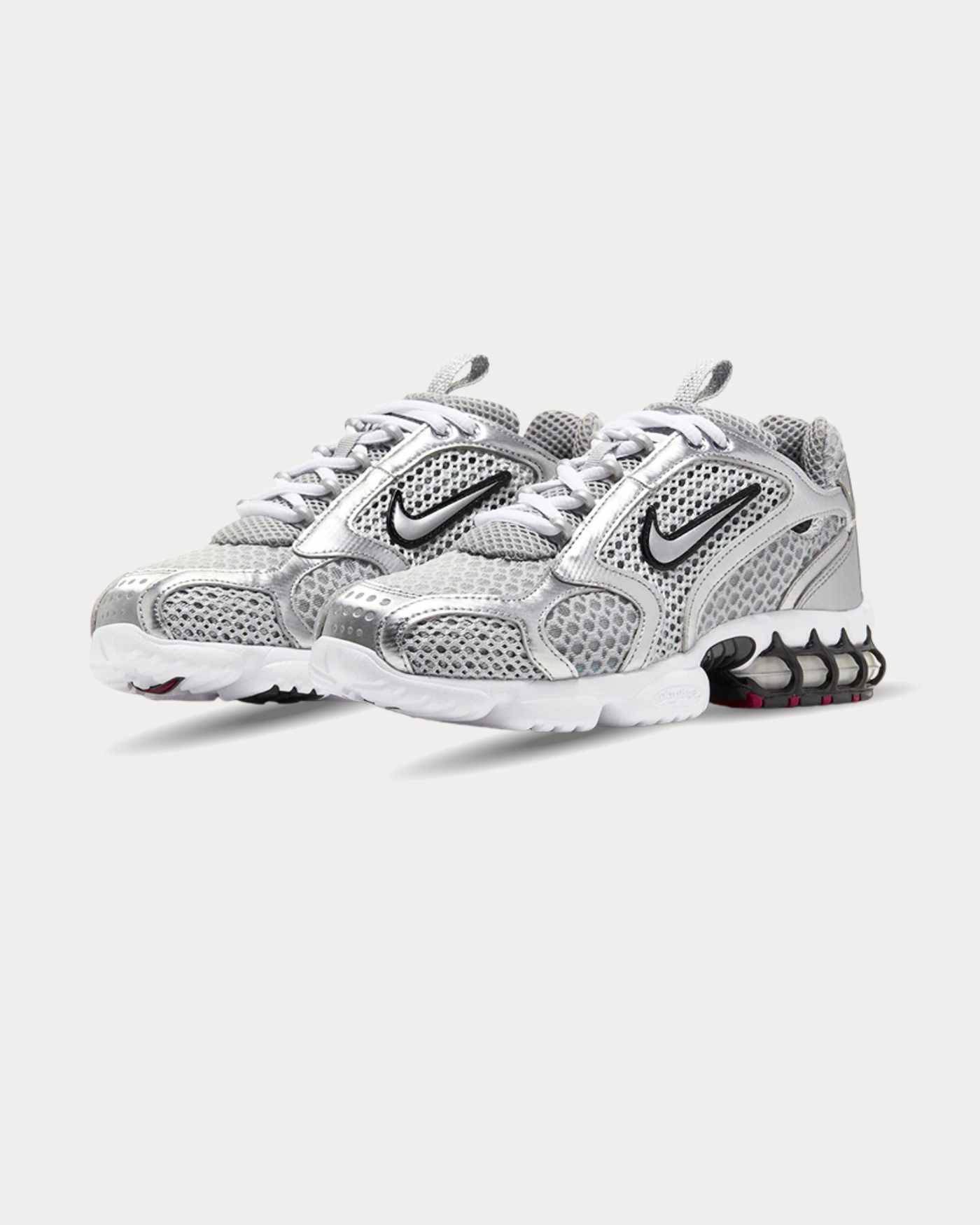 Nike - Air Zoom Spiridon Cage 2 silver Low Top Sneakers