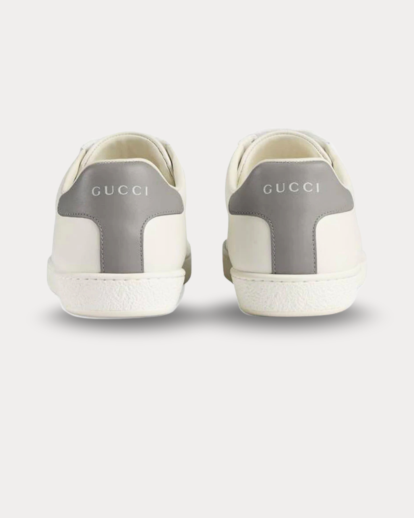 Gucci - New Ace leather white Low Top Sneakers