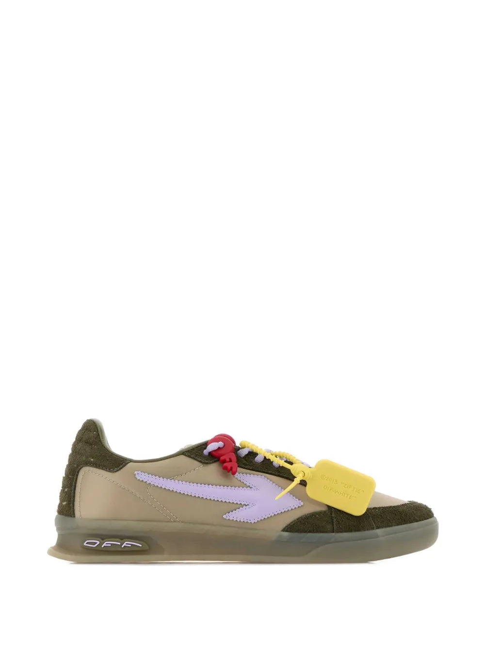 Off-WhiteVulcanized Undercut Sneakers 20