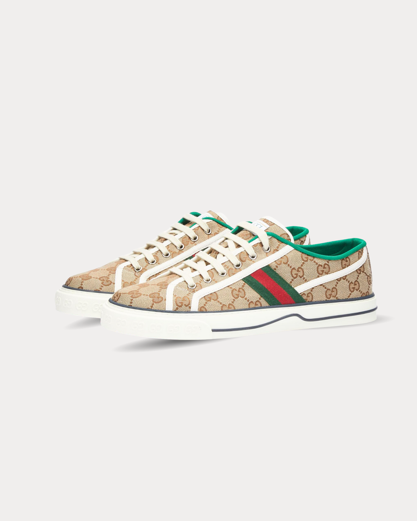 Gucci - Gucci Tennis 1977 canvas Beige Low Top Sneakers