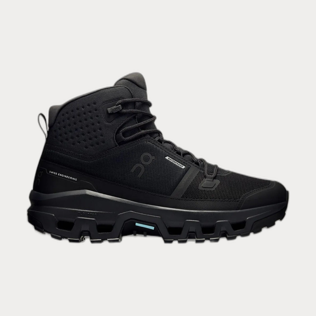 Cloudrock Mid WP Black Sneakers