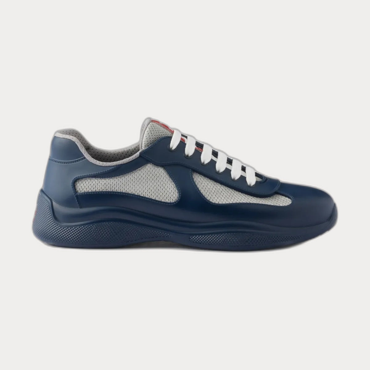 America's Cup Bike Fabric Badge Sneakers Blue