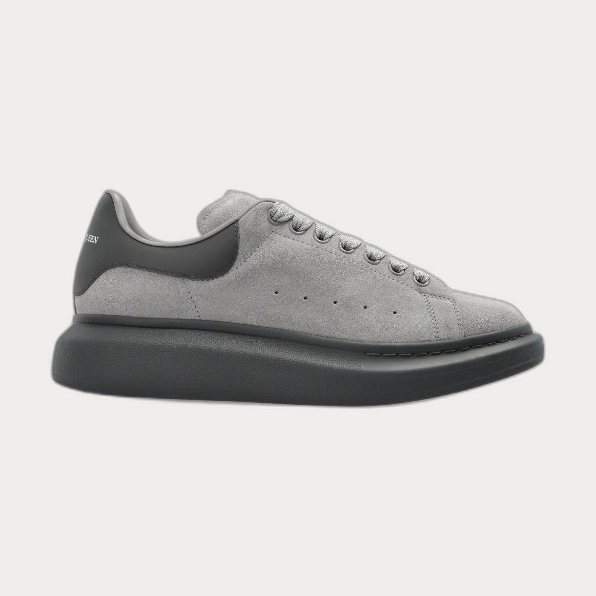 Lace-Up Sneakers Gray