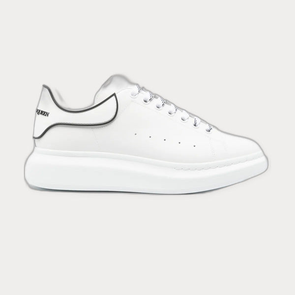 Alexander McQueen Oversized Lace-Up Sneakers White