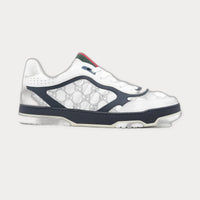 Gucci Logo-Pattern Sneakers White