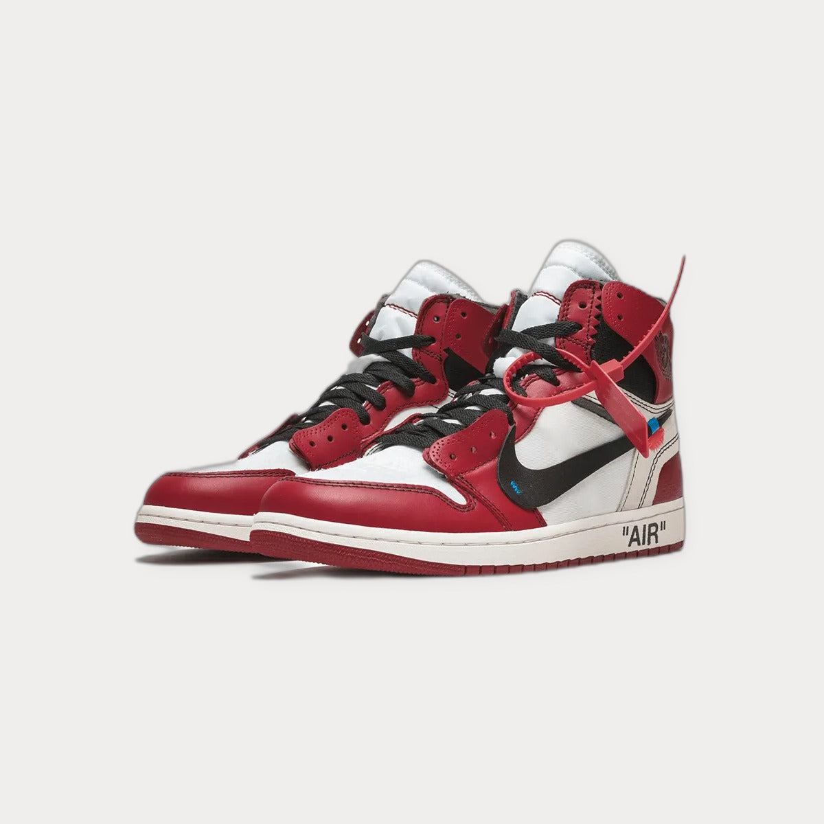 Jordan X Off-White The 10: Air Jordan 1 Sneakers Red