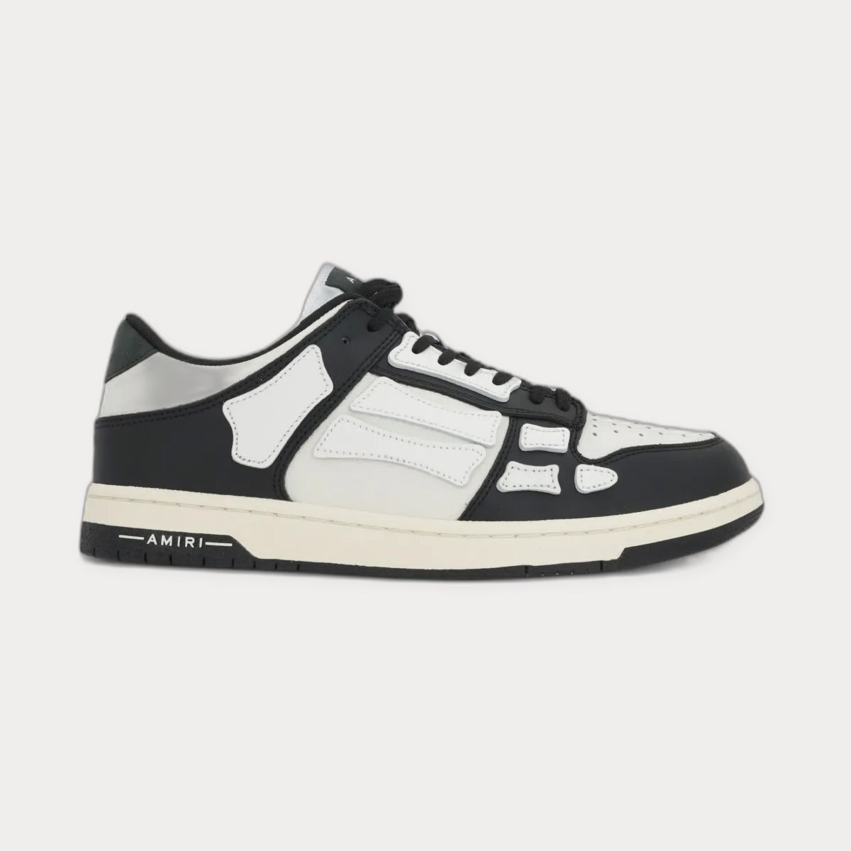 AMIRI Skel Lace-Up Sneakers White