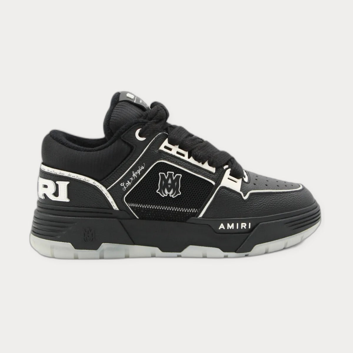 AMIRIMA-1 Logo-Detail Sneakers Black