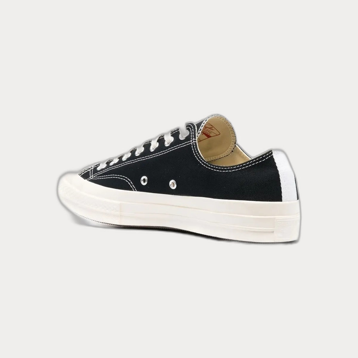 Comme Des Garçons Play X ConverseChuck 70 Sneakers Black