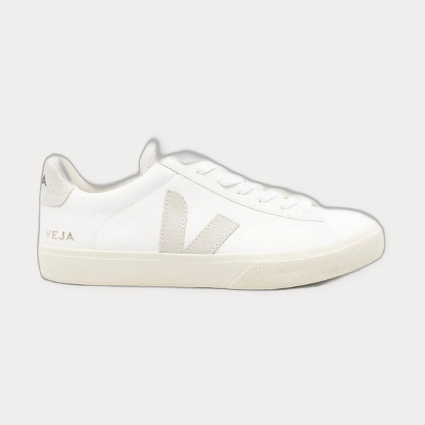 VEJAwhite Leather Logo Sneakers Neutrals