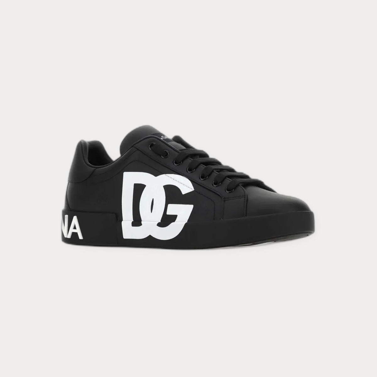 Dolce & Gabbana Portofino Logo-Print Sneakers