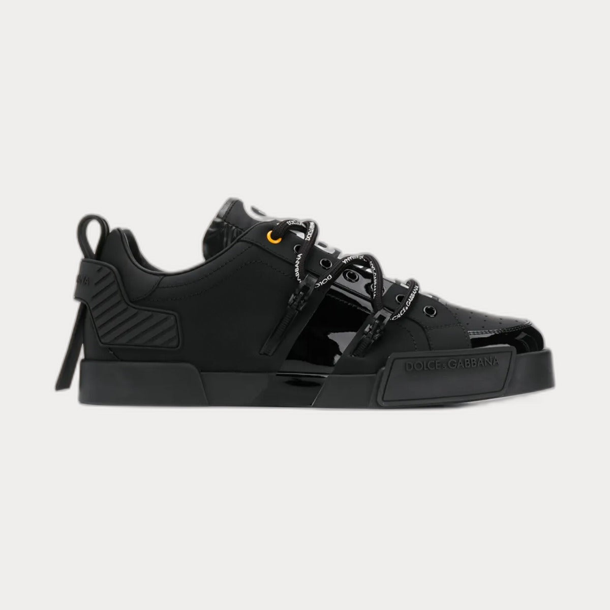 Dolce & GabbanaPortofino Patent Leather Sneakers