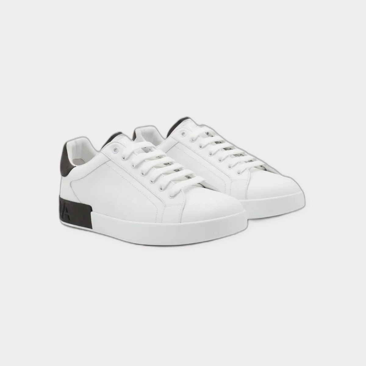 Dolce & Gabbana Portofino Leather Sneakers