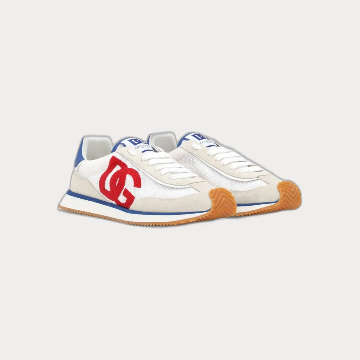 Dolce & GabbanaCushion Mixed-Material Sneakers