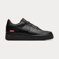 Nike X Supreme Air Force 1 Low Mini Box Logo Black Sneakers