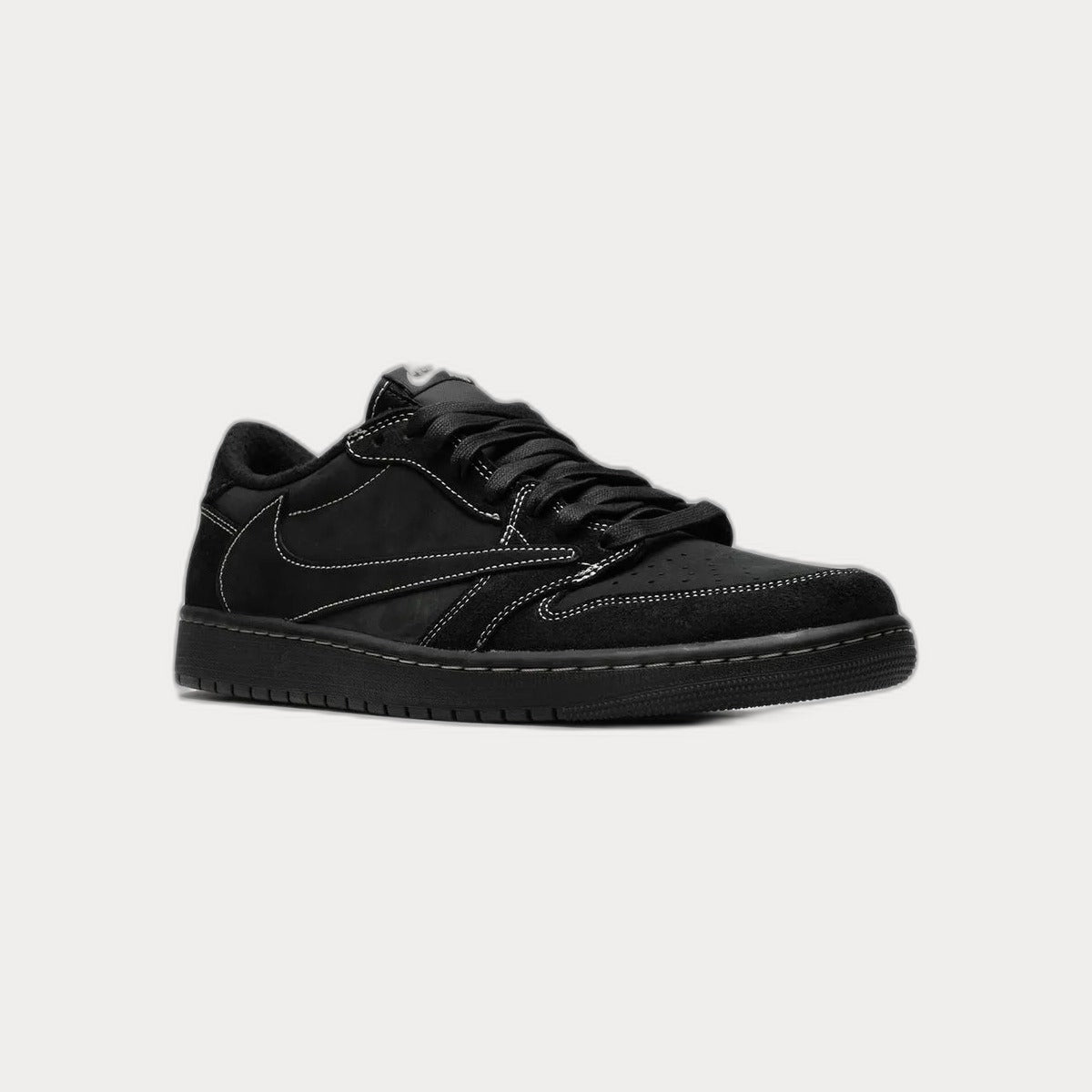Jordanx Travis Scott Air Jordan 1 Low OG Black Sneakers