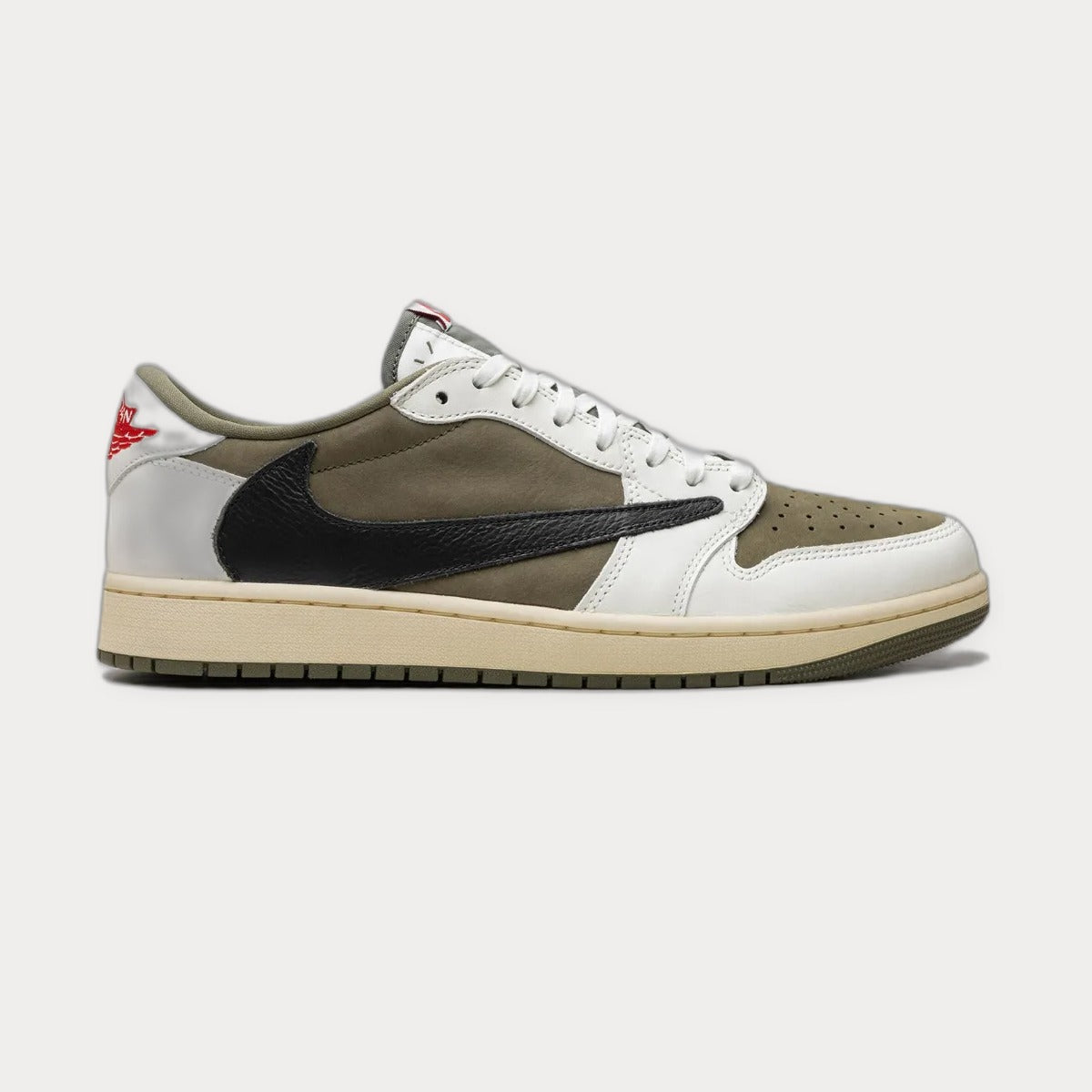 Jordan X Travis Scott Air Jordan 1 Low OG Medium Olive Sneakers Neutrals