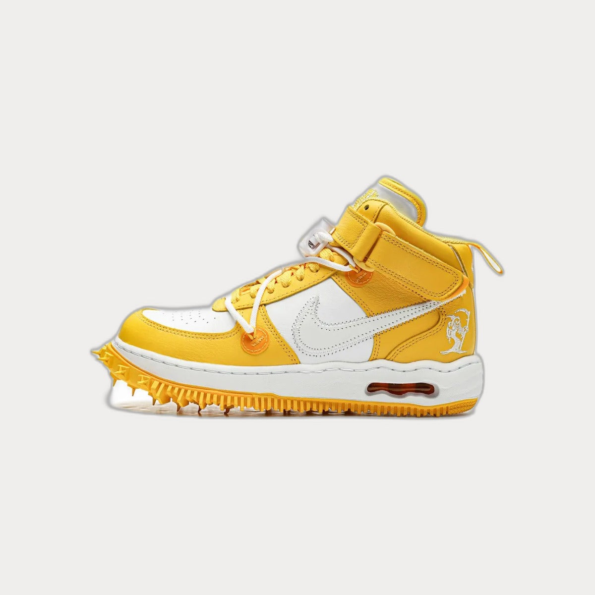 NikeAir Force 1 Mid Off-White - Varsity Sneakers 5