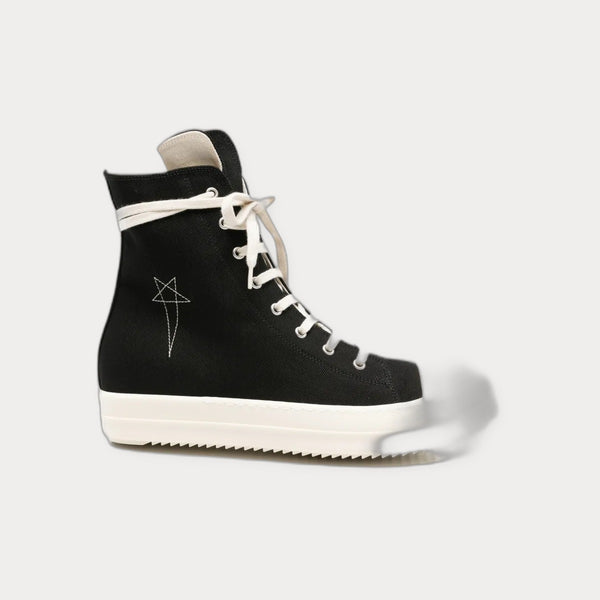 Rick Owens DRKSHDW Lace-Up Sneakers Neutrals