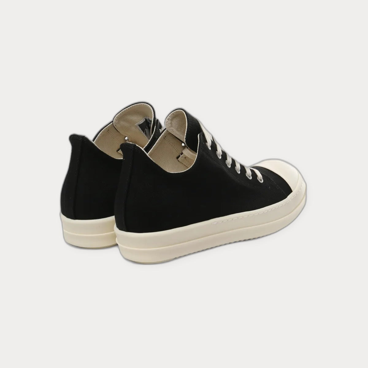 Rick Owens DRKSHDW Lace-Up Sneakers Black