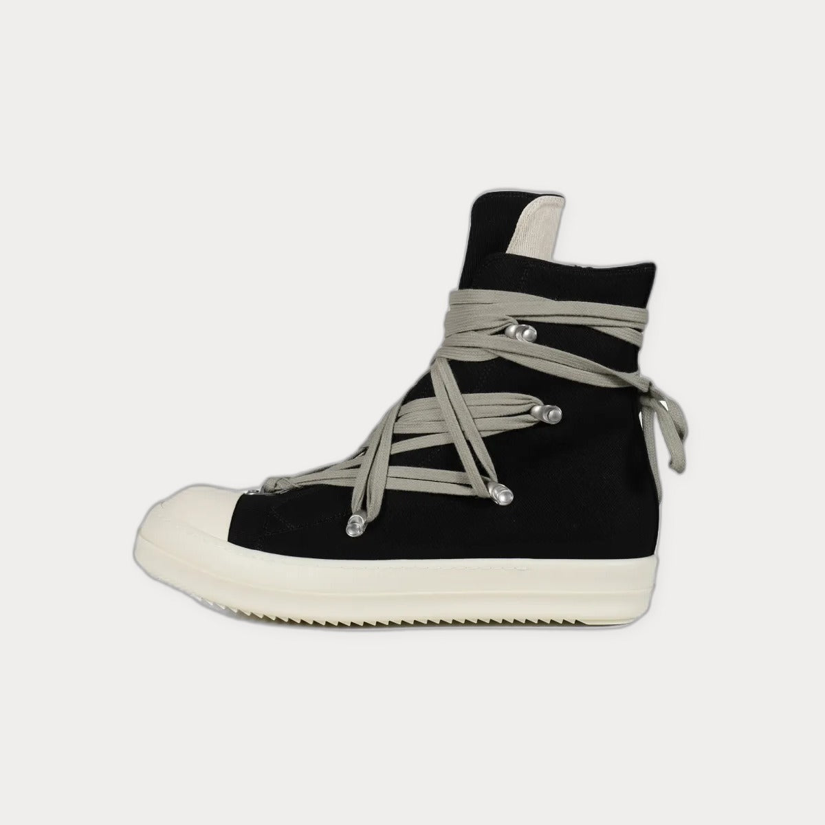 Rick Owens DRKSHDW Concordians Megalace High-Top Sneakers Black