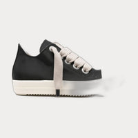 Rick Owens DRKSHDW Jumbolace Lace-Up Low-Top Sneakers Black
