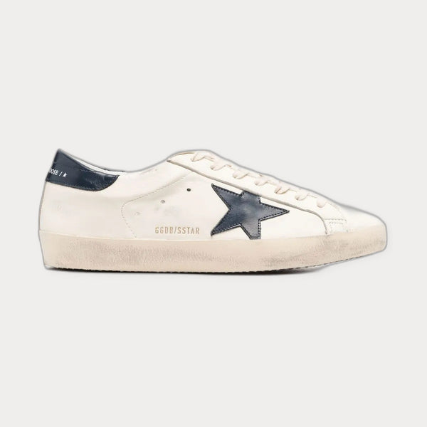 Golden Goose Super-Star Lace-Up Sneakers Neutrals