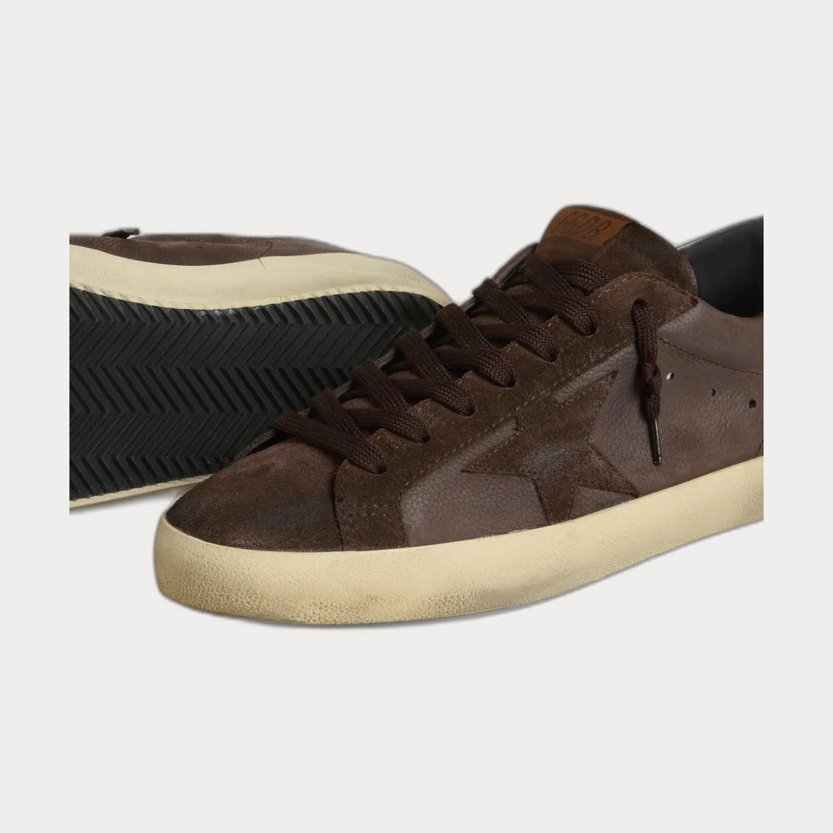 Golden Sneakers Brown