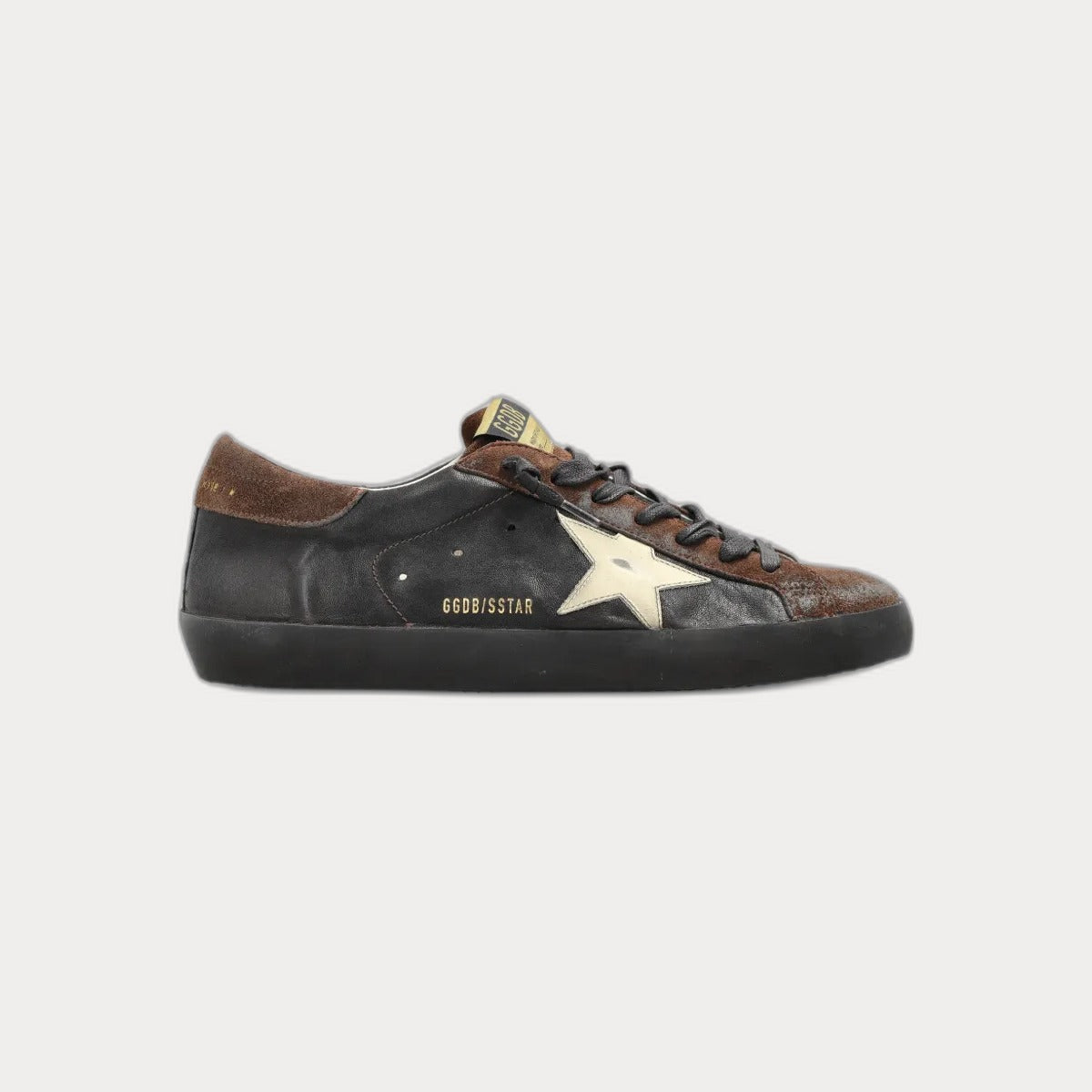Golden GooseSuper-Star Panelled Leather Sneakers