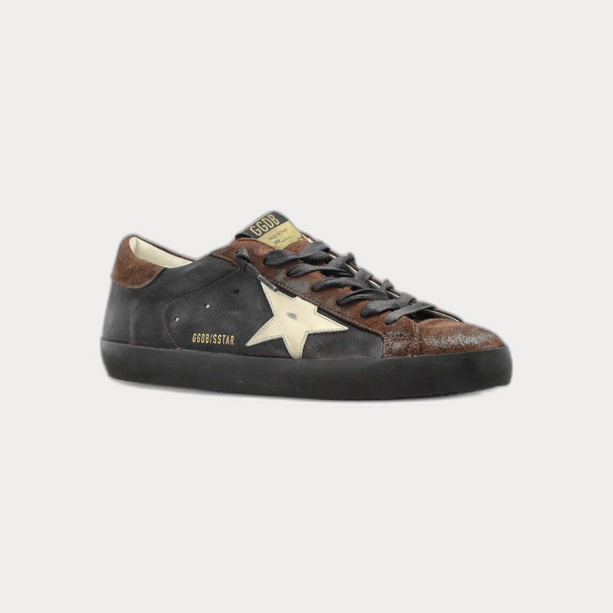 Golden GooseSuper-Star Panelled Sneakers Black