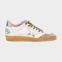 Golden Goose Ball Star Leather Sneakers White
